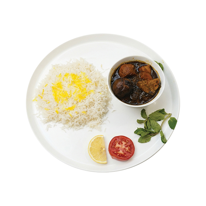 چلوقورمه سبزی
